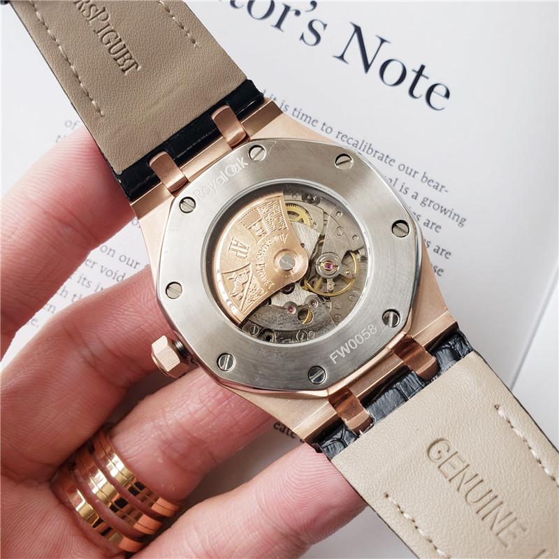 Automatic Mechanical Watch for Men Replica Stainless Steel Leather 41mm