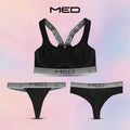 Med Women’s Full Pack 3 Silver