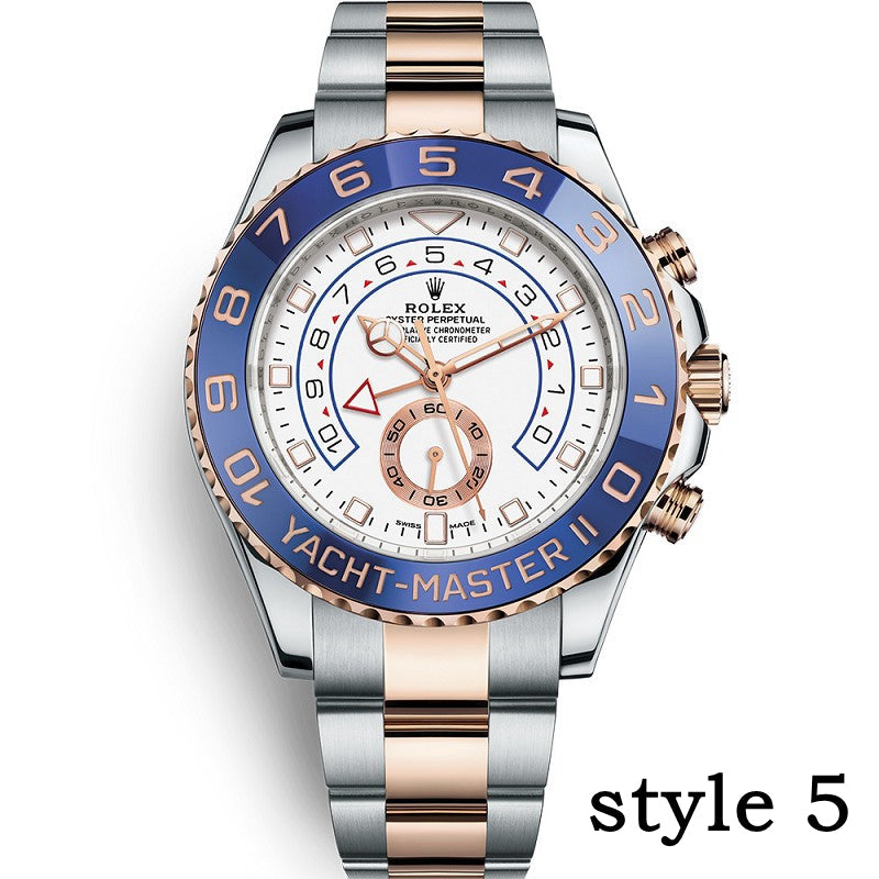 Automatic Watch for Men Replica Yacht-Master Blue Face 061318