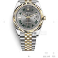 Automatic Watch for Men Replica Silver Gold DateJust 100515