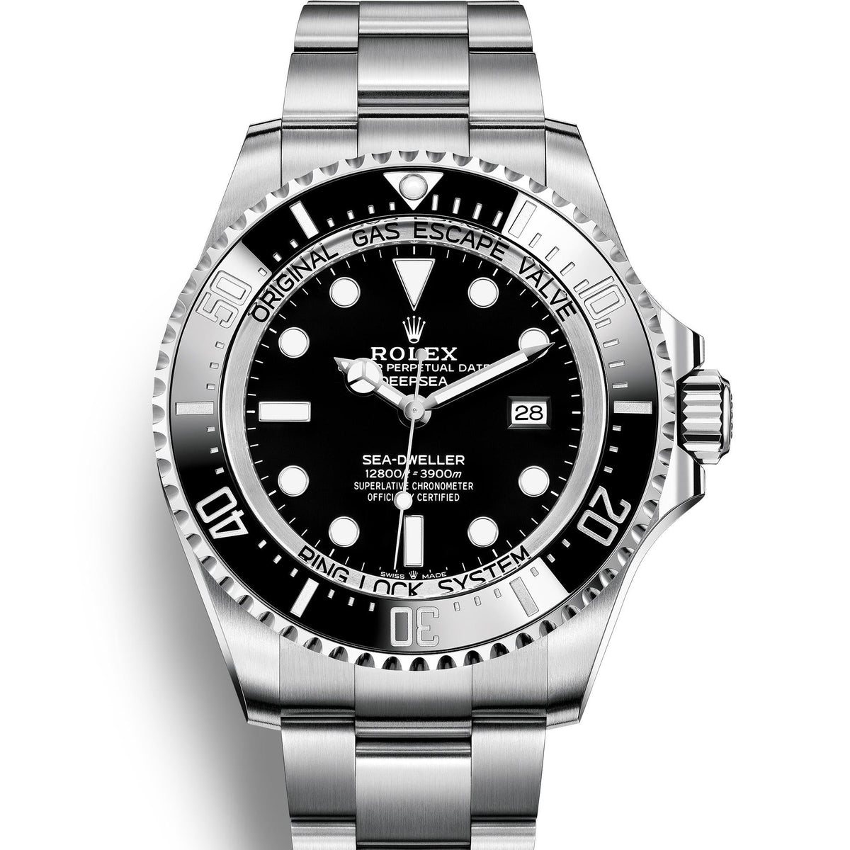 Automatic Mechanical Watch Replica DeepSea Black Dial 126660