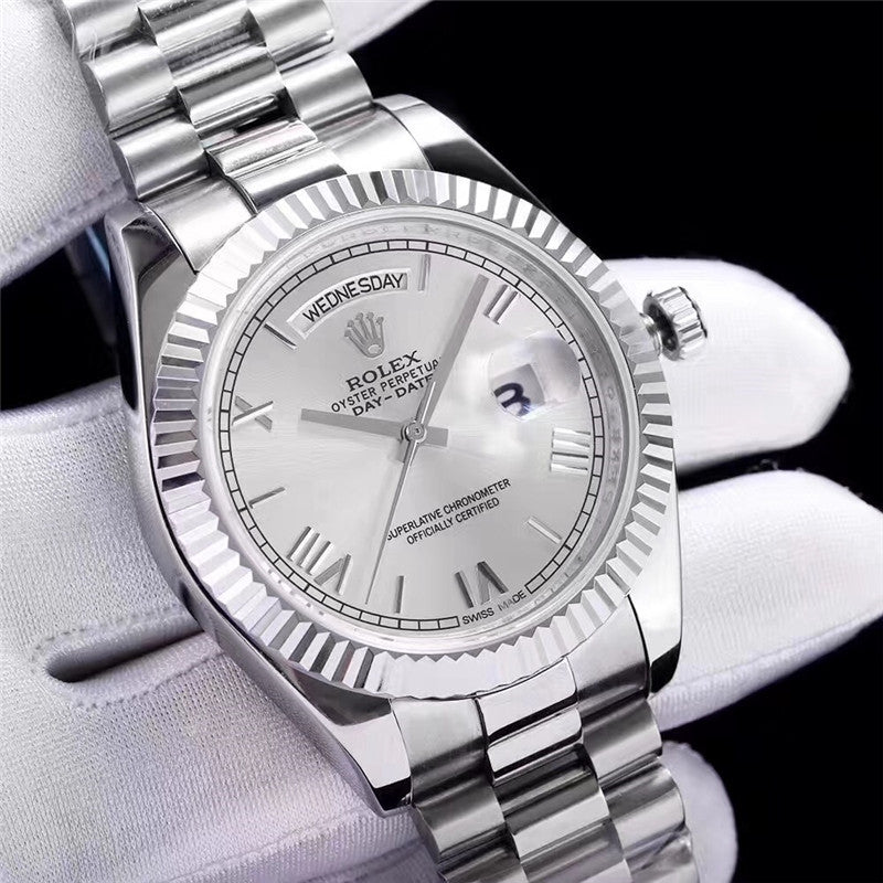 Automatic Watch for Men Replica DateJust  white Dial 40mm R061205