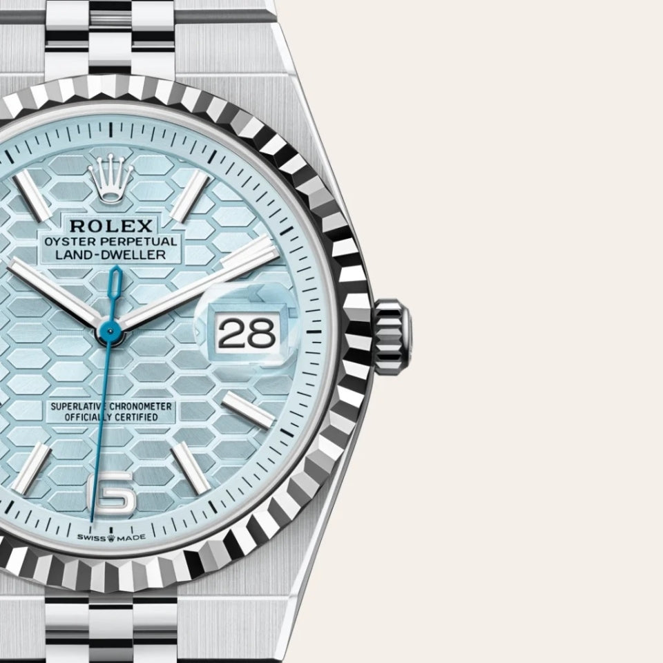 Automatic Watch for Men Replica Oyster Land-Dweller 100602
