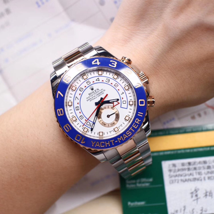 Automatic Watch for Men Replica Yacht-Master Blue Face 061318