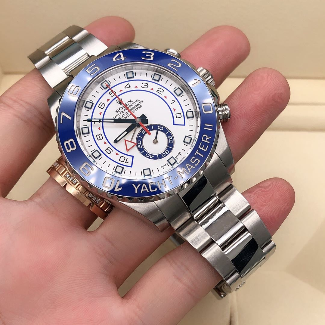 Automatic Watch for Men Replica Yacht-Master Blue Face 061317