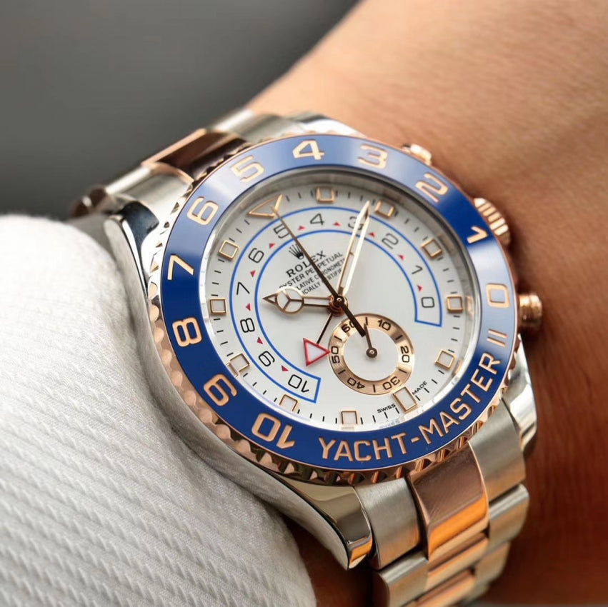 Automatic Watch for Men Replica Yacht-Master Blue Face 061318