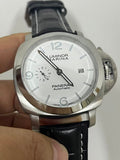 904l LUMINOR Stainless Steel Automatic Mechanical Watch Leather Strap Mens Watches 45MM