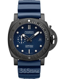 904l Stainless Steel Automatic Mechanical Watch Rrubber Strap Mens Watches 47MM