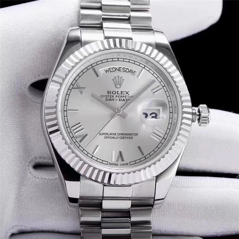 Automatic Watch for Men Replica DateJust  white Dial 40mm R061205