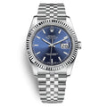Automatic Watch for Men Replica DateJust Blue Dial 40mm