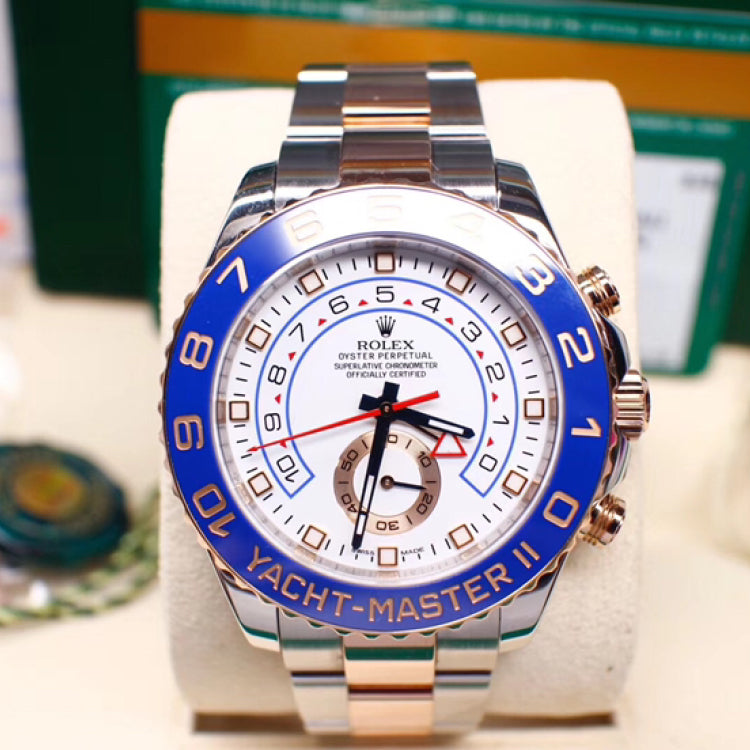 Automatic Watch for Men Replica Yacht-Master Blue Face 061318