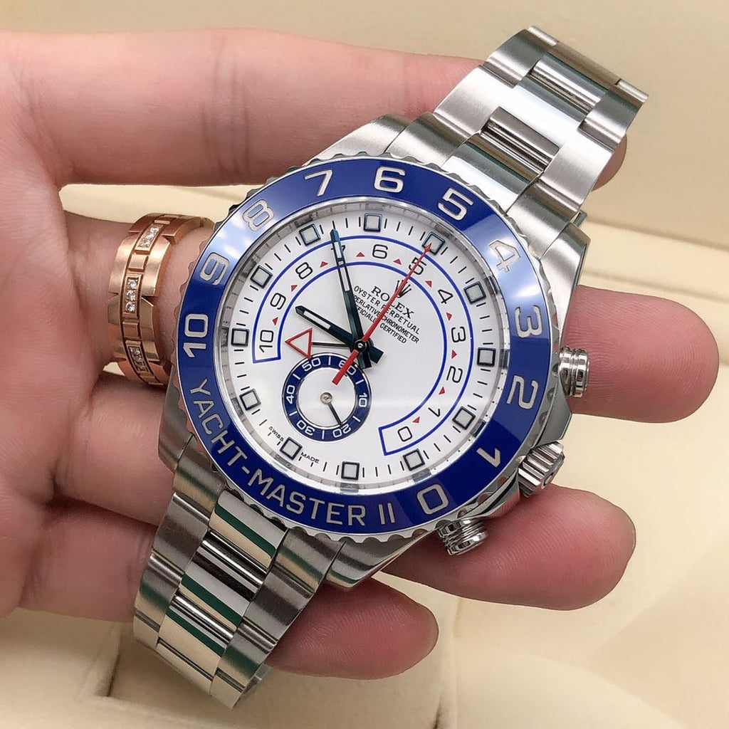 Automatic Watch for Men Replica Yacht-Master Blue Face 061317