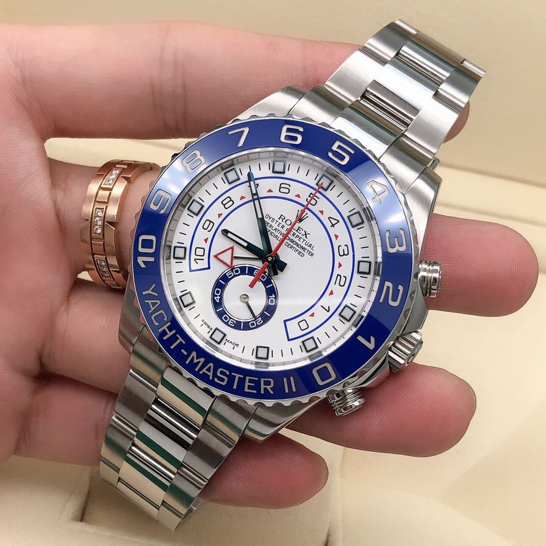 Automatic Watch for Men Replica Yacht-Master Blue Face 061317